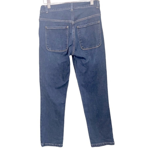 Frame Denim Dark Blue Ankle Jeans - Picture 4 of 10